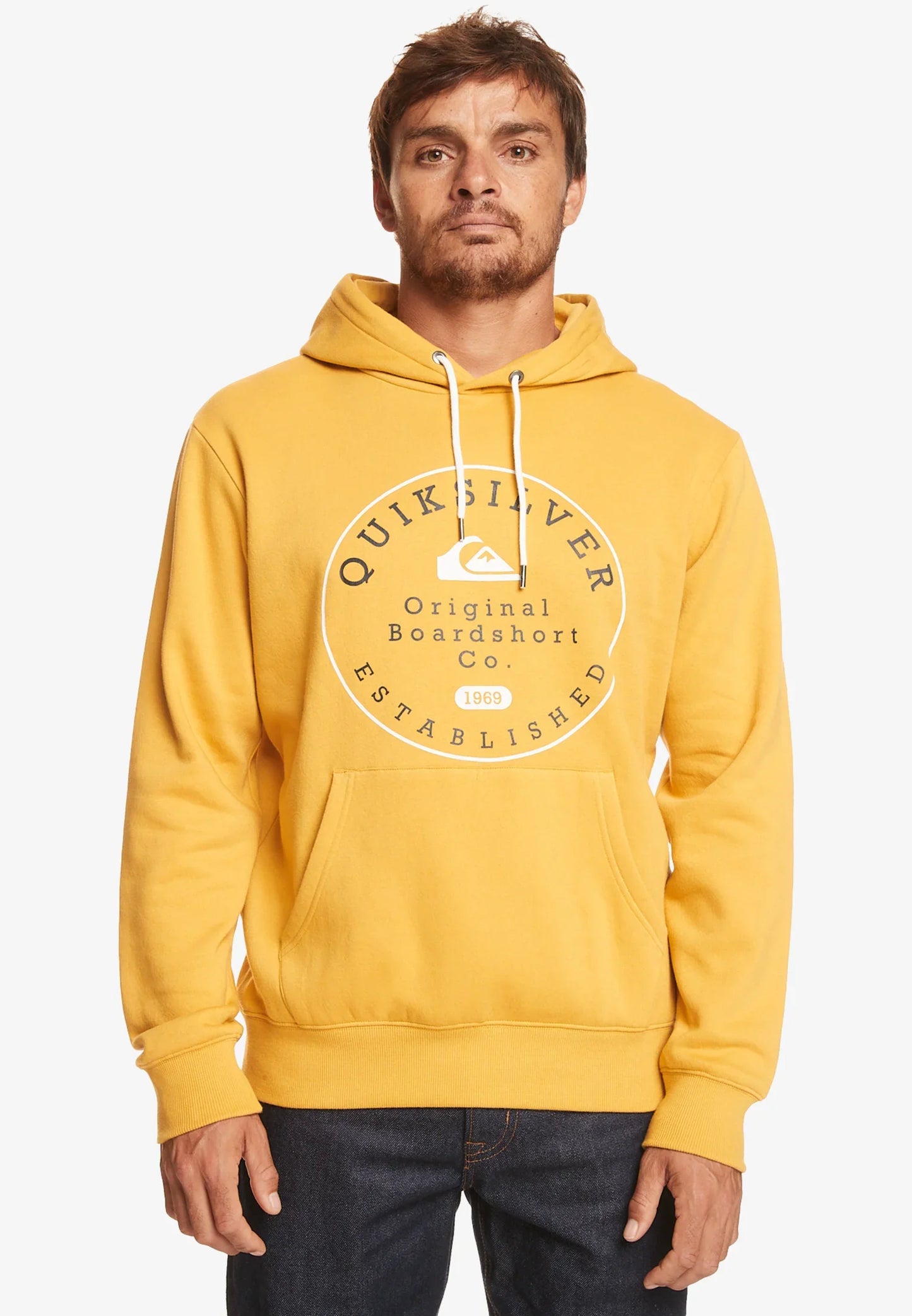 QUIKSILVER CIRCLE TRIM Hoodie Porthcawl Marine