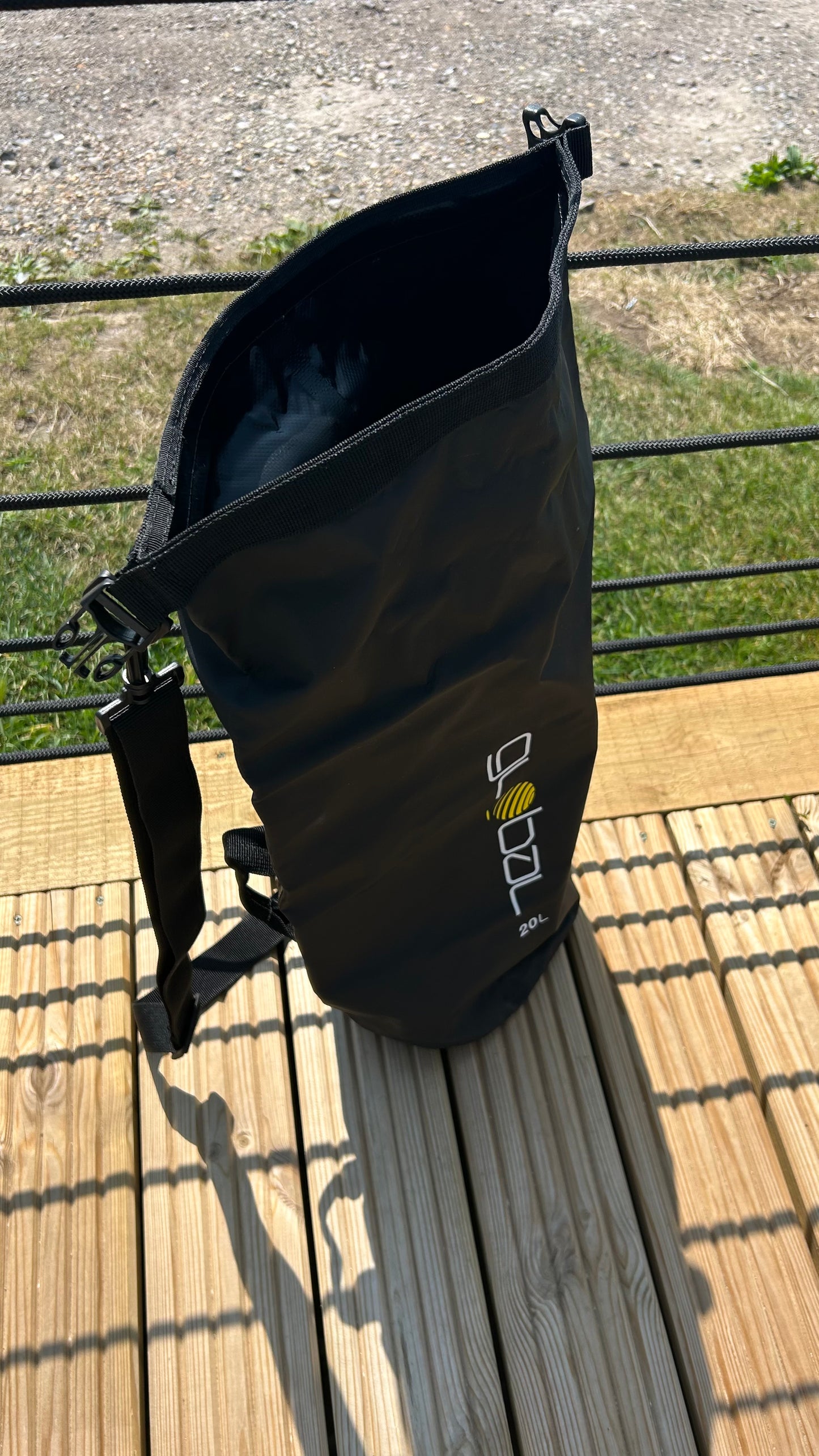 20ltr Global Dry Bag - Duffle Style with reinforced side handle.