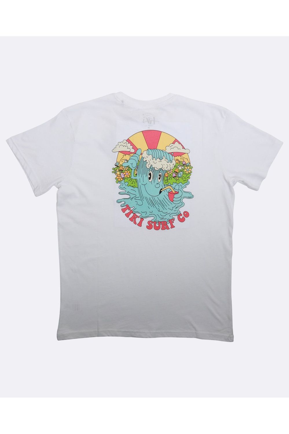 Tiki Party Wave Short Sleeve T-Shirt