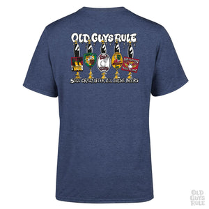 Old guys rule Still Crazy T-shirt