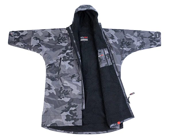 Dryrobe Advanced Long Sleeve - Black Camo
