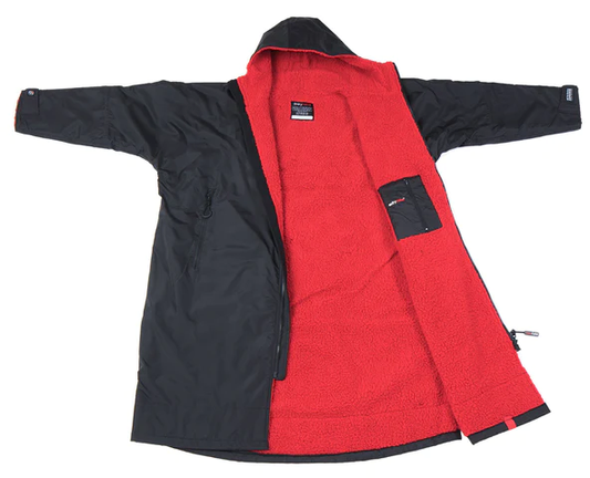 Dryrobe Advanced Long Sleeve - Black Red