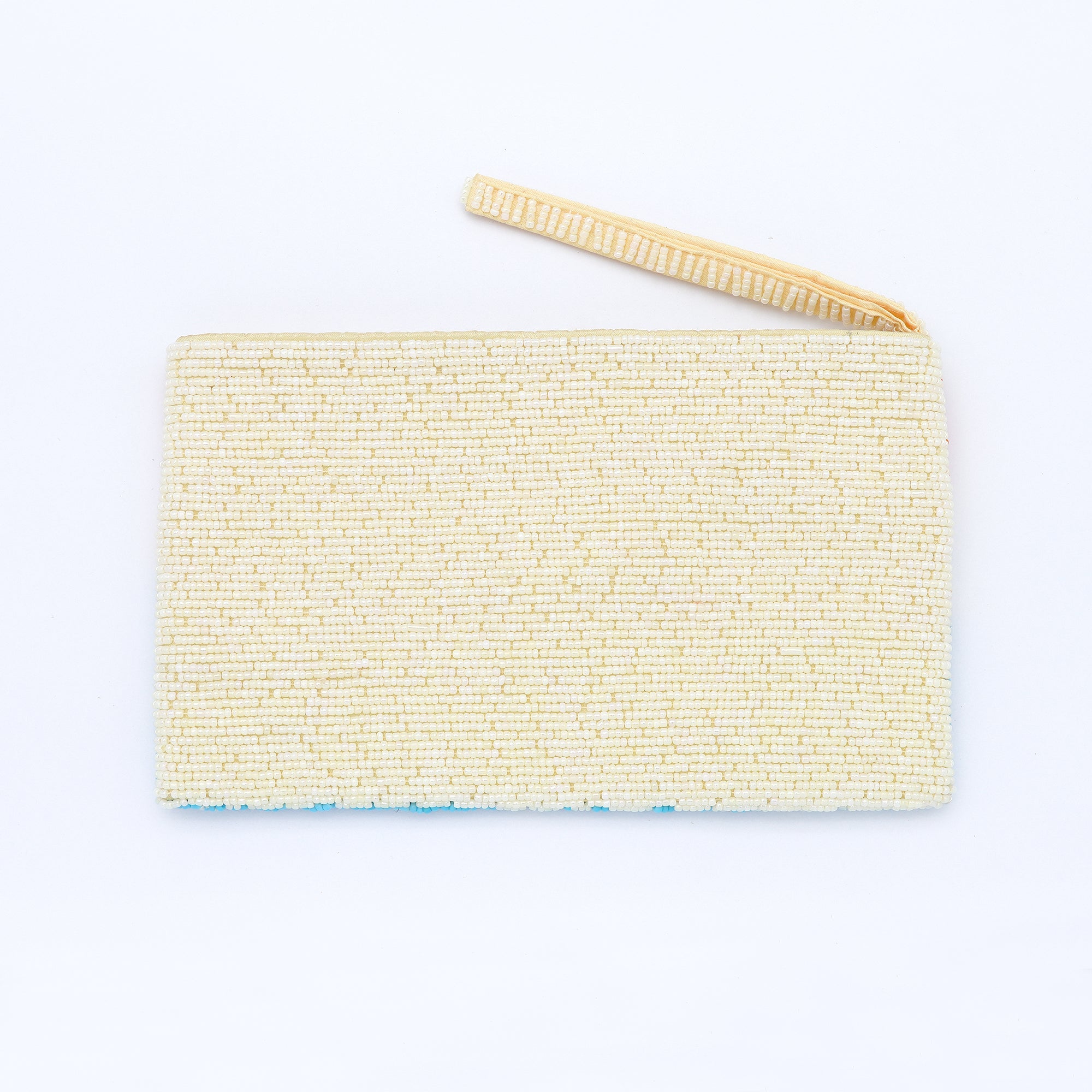 Large Sunrise Beaded Pouch