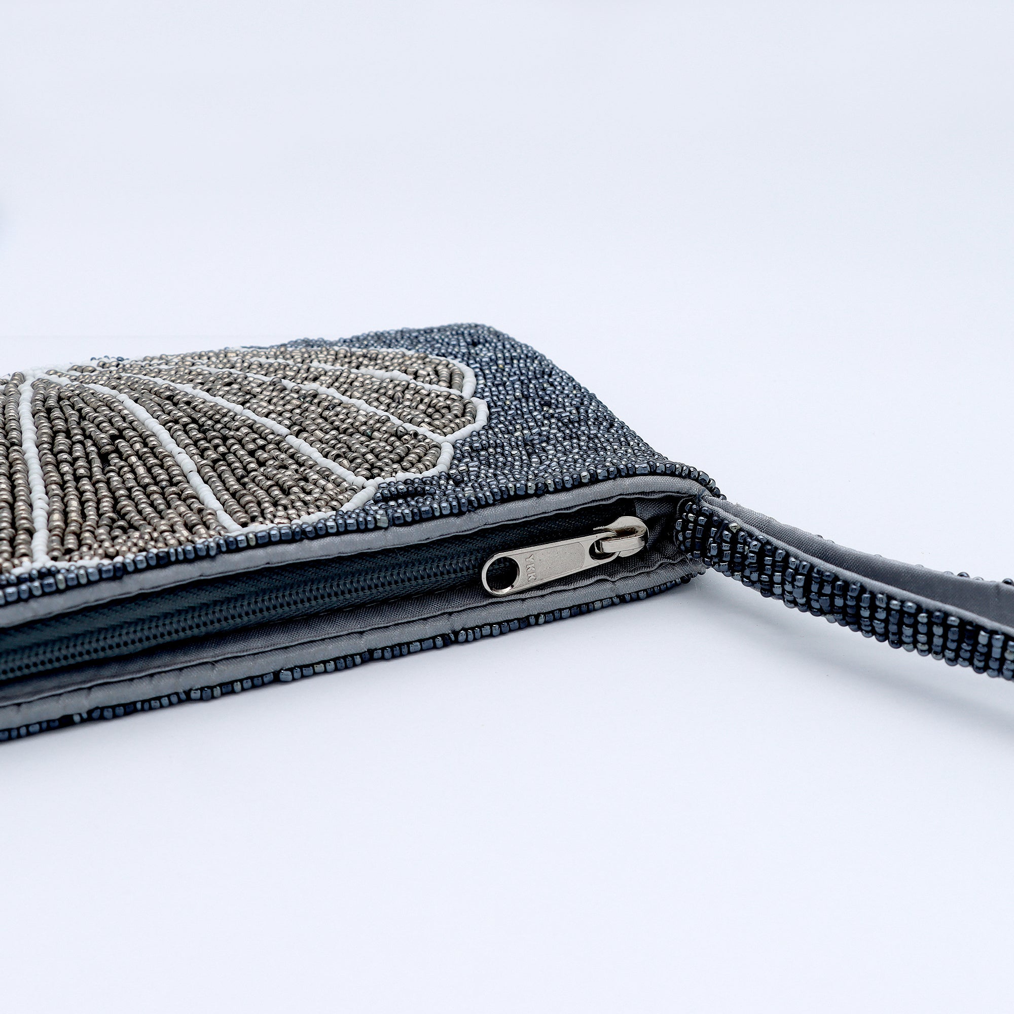 Large Shell Beaded Pouch