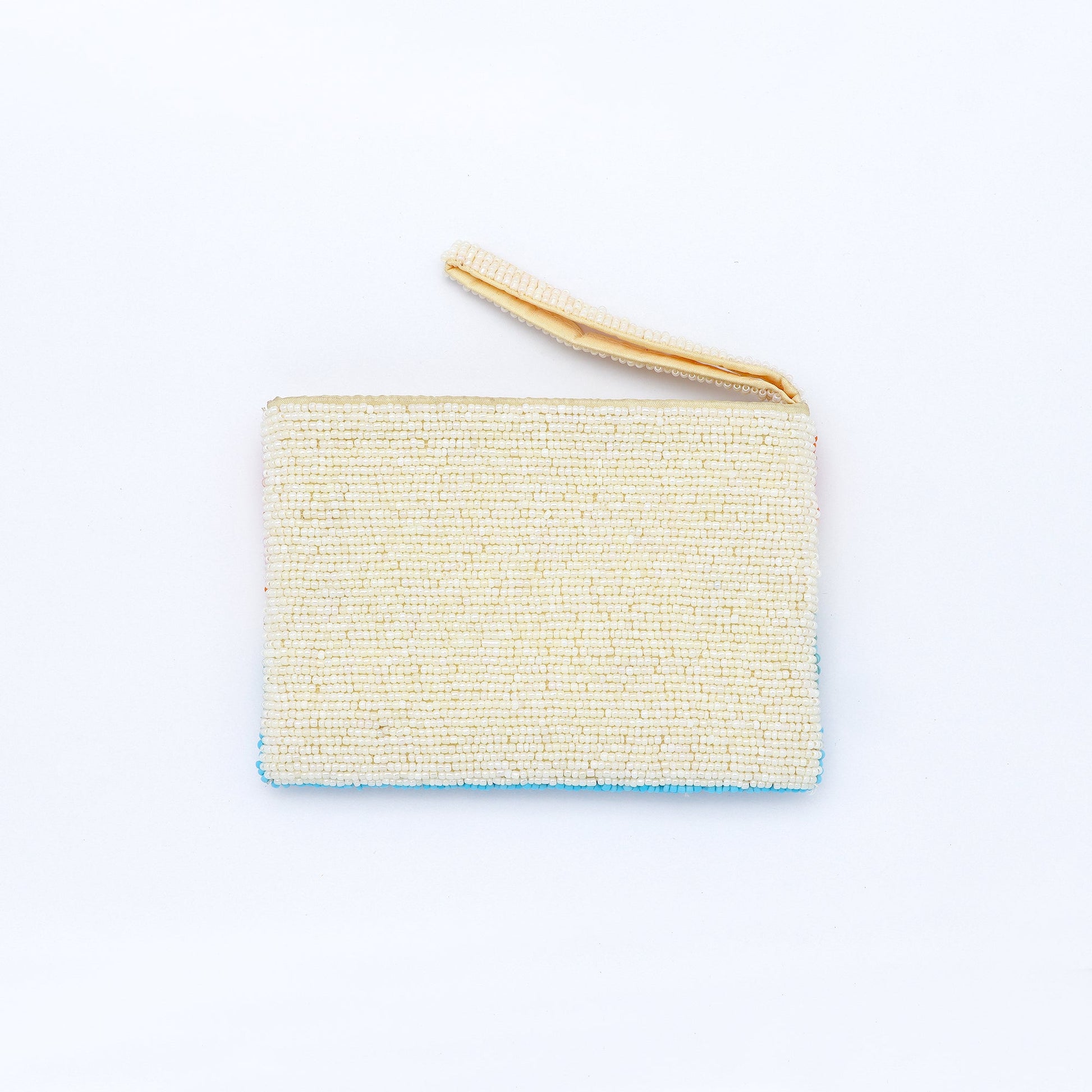 Small Sunrise Beaded Pouch