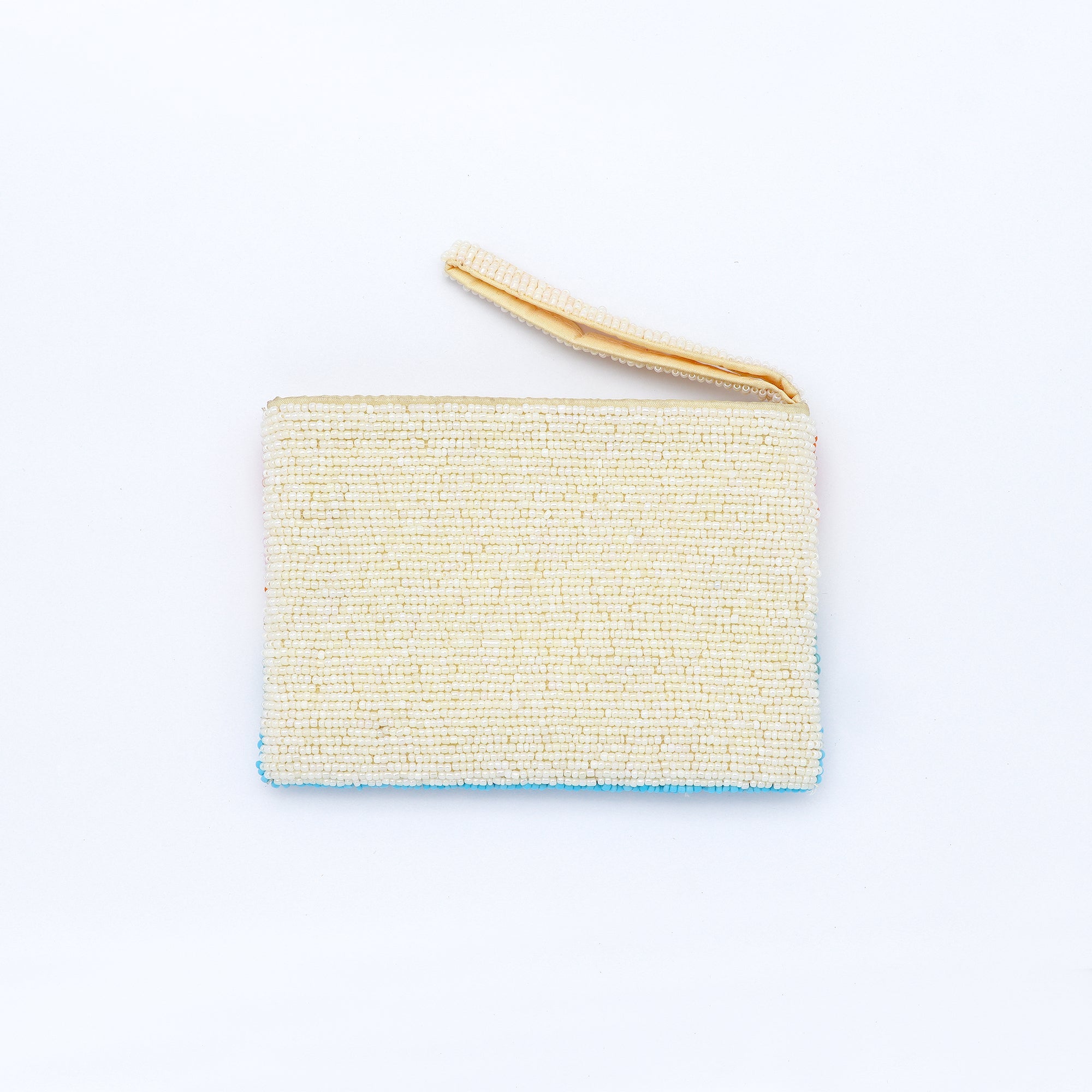 Small Sunrise Beaded Pouch