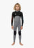 VIssla 7 Seas Boys 4-3 Bolt Full Chest Zip Wetsuit - grey