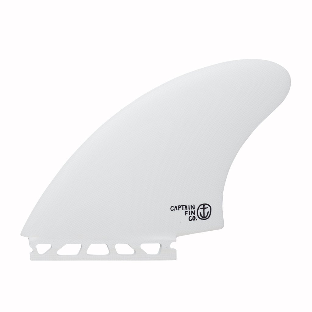 Captain Fin Co - CF Twin Keel - Large - White (Futures)
