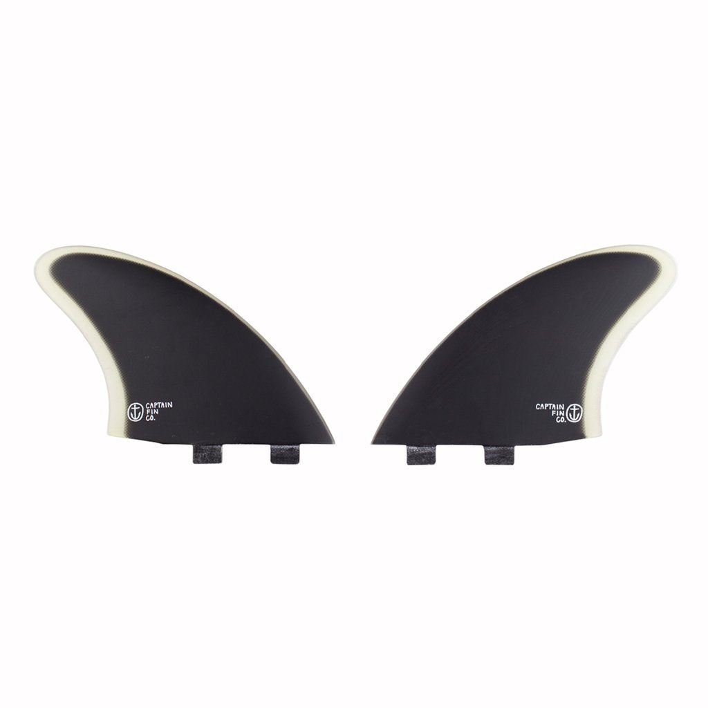 Captain Fin Co - CF Twin Keel - Large - Black (FCS)