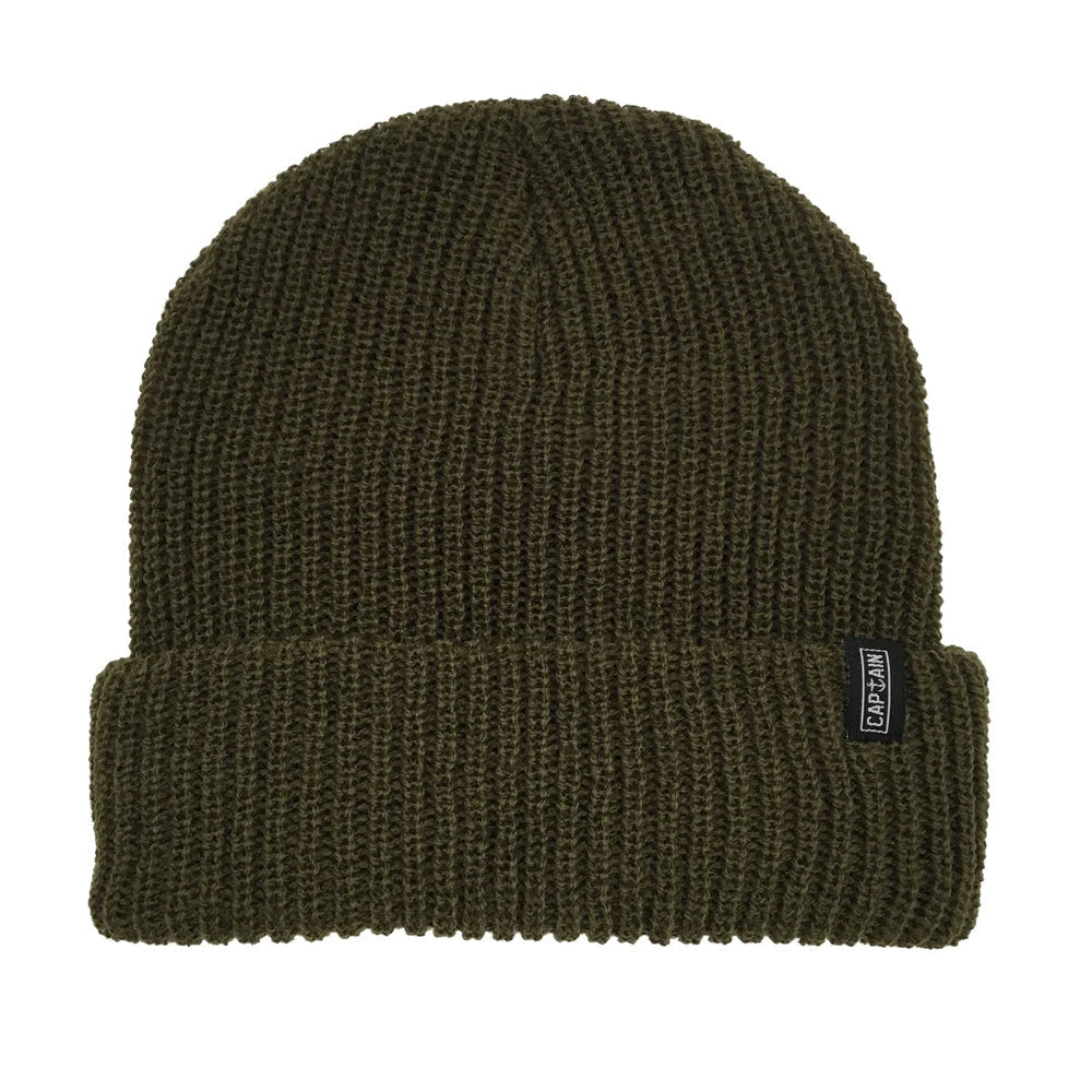 Captain Fin Co - Captain Beanie - Army Green