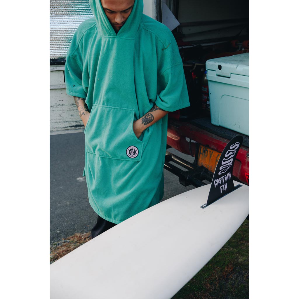 Captain Fin Co - Changing Robe - CF x Poler - Green