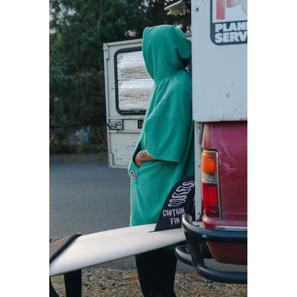 Captain Fin Co - Changing Robe - CF x Poler - Green
