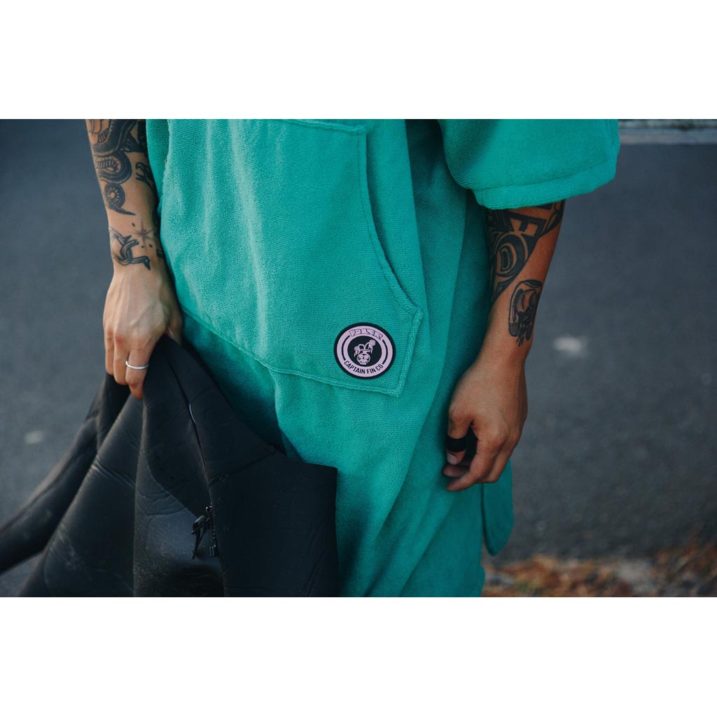 Captain Fin Co - Changing Robe - CF x Poler - Green