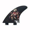 Captain Fin Co - Dion Agius Flowers Tri - Medium - Black (FCS)