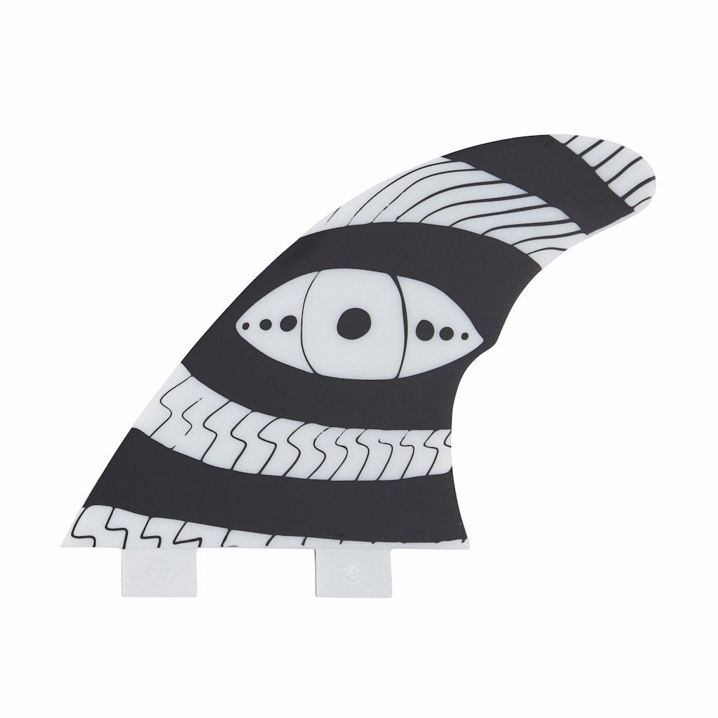 Captain Fin Co - Dylan Gravezilla Tri - Medium - Black (FCS)