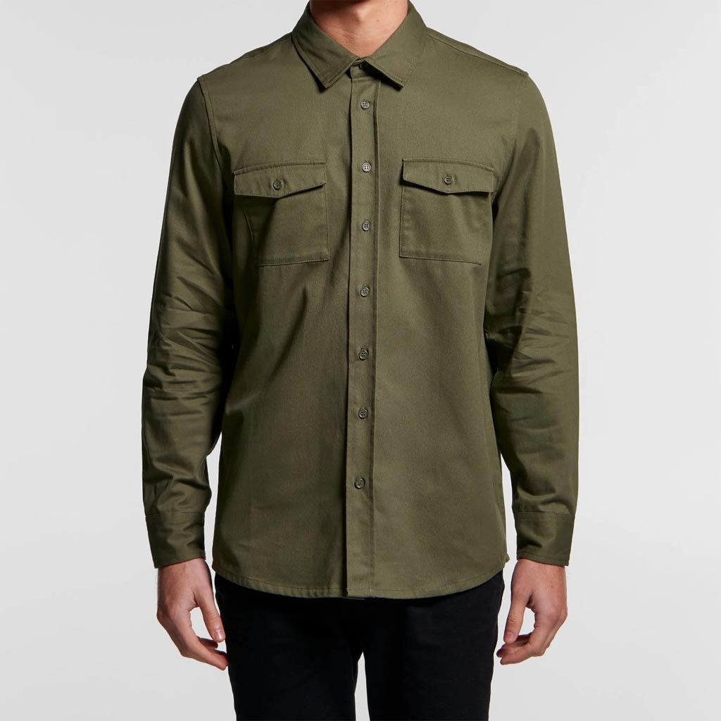 Captain Fin Co - Military Shirt - Army