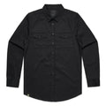 Captain Fin Co - Military Shirt - Black