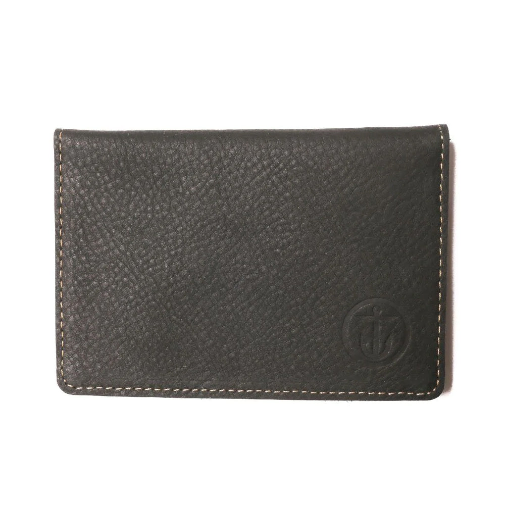 Captain Fin Co - Momento Bifold Leather Wallet - Black