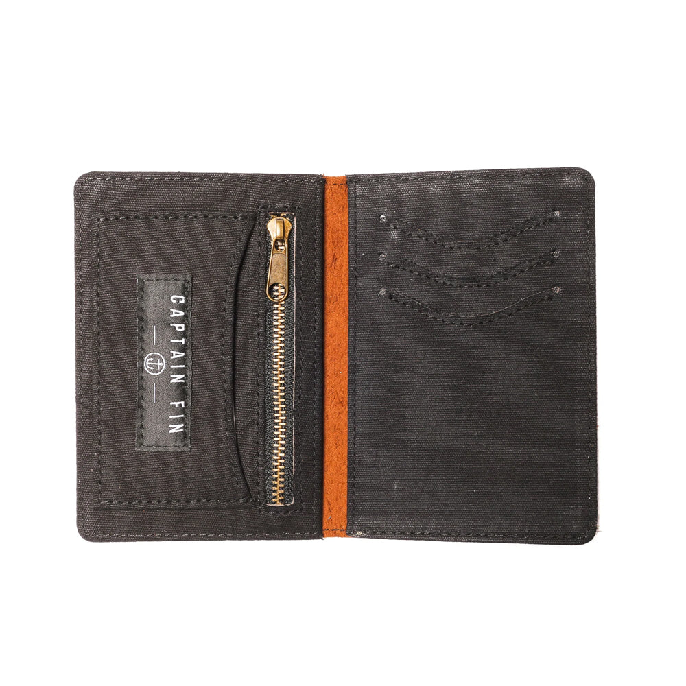 Captain Fin Co - Momento Bifold Leather Wallet - Brown