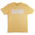 Captain Fin Co - Naval Captain Tee - Yellow