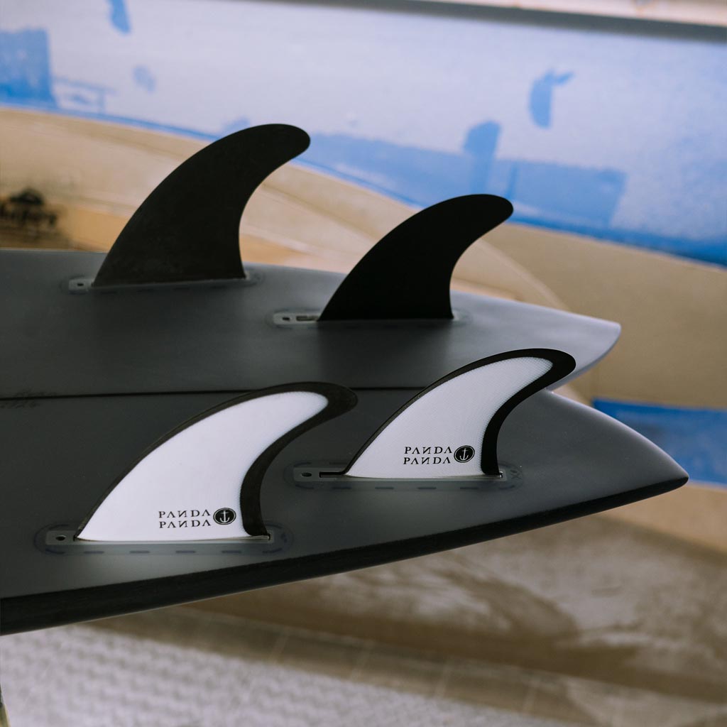 Panda 5 Fin - Black/White (FCS) - Captain Fin Co - UK