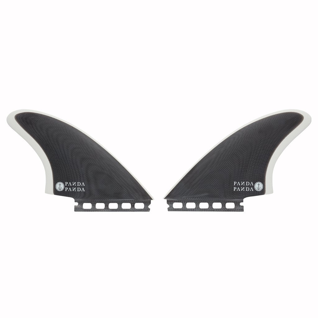 Captain Fin Co - Panda Twin Keel - Medium - Black/White (Futures)