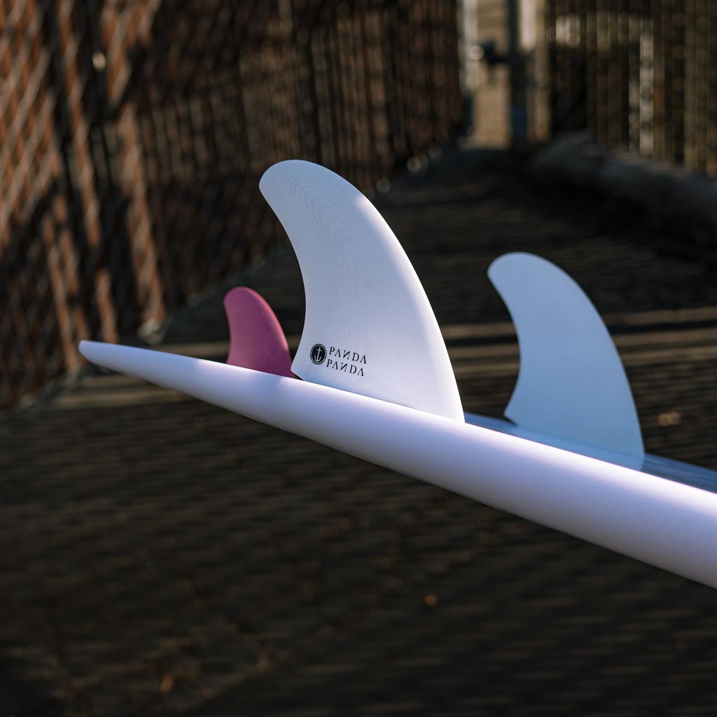 Panda Twin + Trailer - White/Pink (FCS) - Captain Fin Co - UK