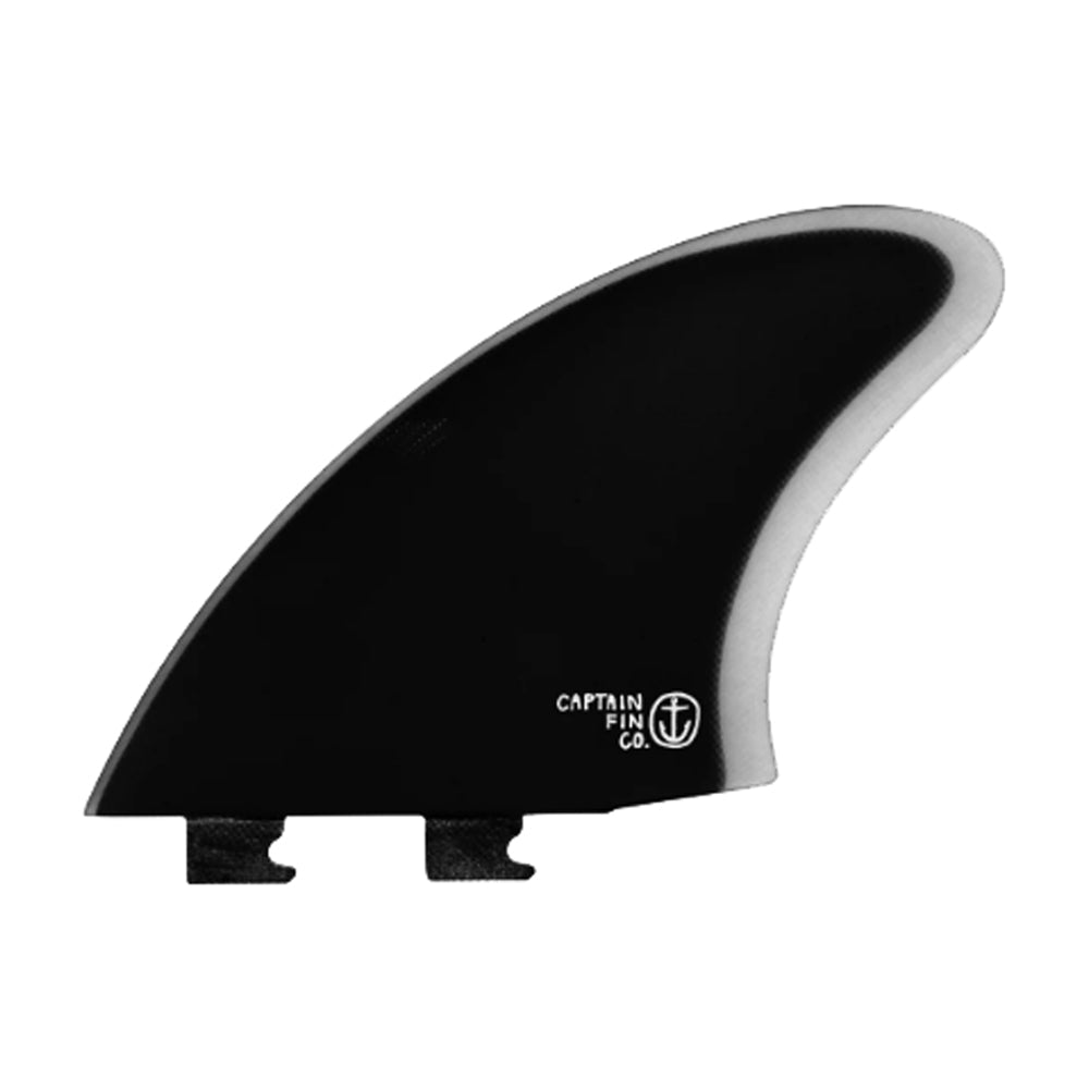 Captain Fin Co - CF Twin Keel - Large - Black (Snap-In / FCS II)