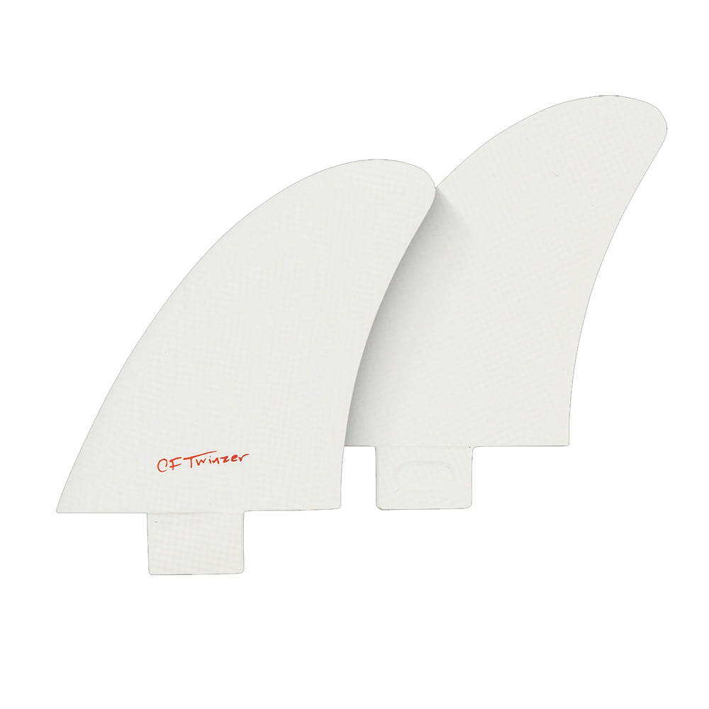 Captain Fin Co - CF Twinzer - White (FCS)