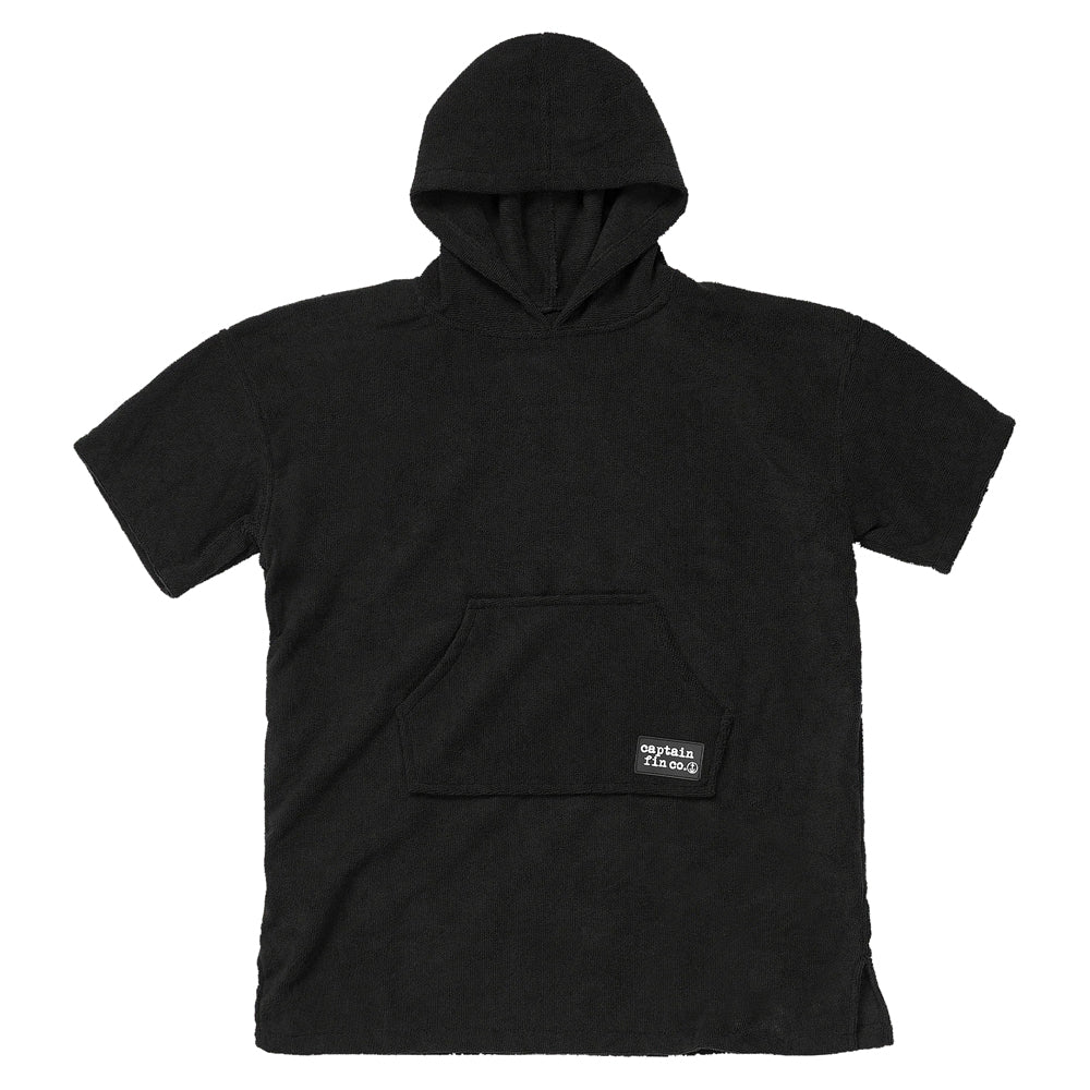 Captain Fin Co - Changing Robe - Youth - Black