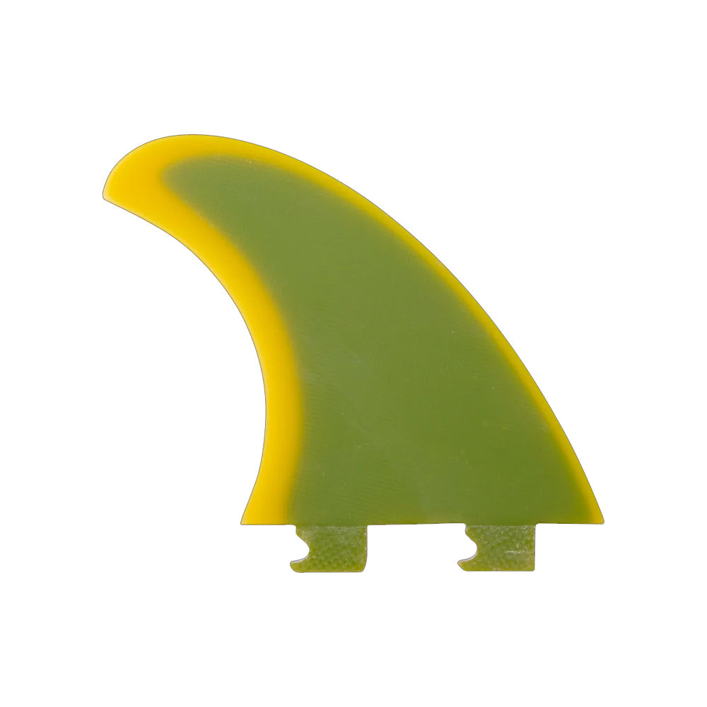 Captain Fin Co - Chemistry Tri - MD/LG - Black/Yellow (Snap-In / FCS II)