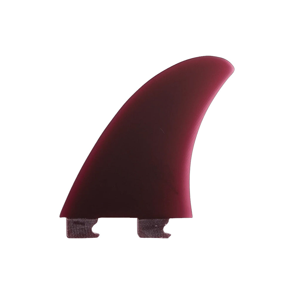 Captain Fin Co - Jeff McCallum Quad Pivot - Medium - Red (Snap-In / FCS II)