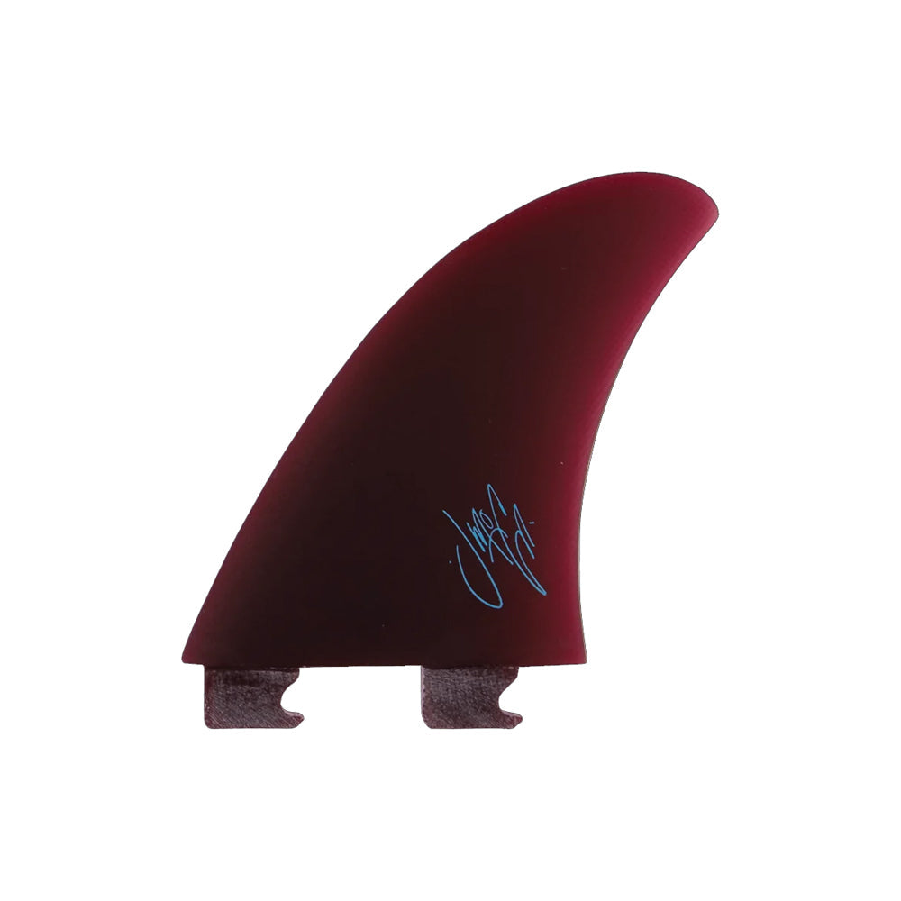 Captain Fin Co - Jeff McCallum Quad Pivot - Medium - Red (Snap-In / FCS II)