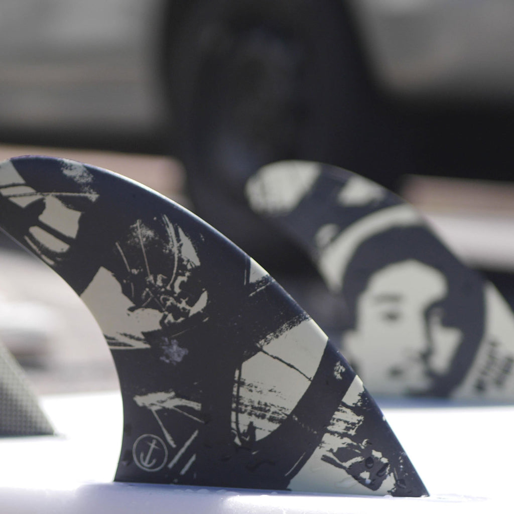 Captain Fin Co - Mikey February Tri - Medium - Black (Snap-In/FCS II)