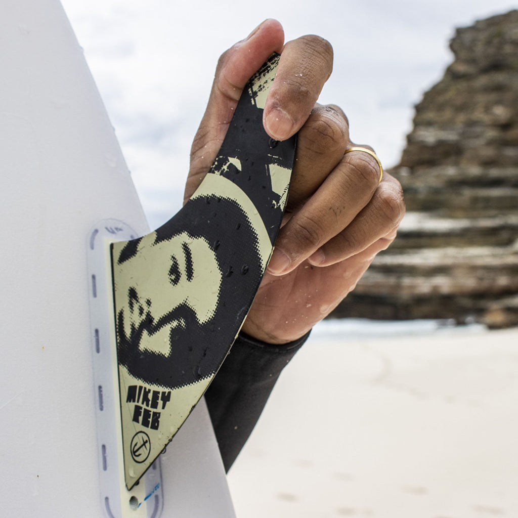 Captain Fin Co - Mikey February Tri - Medium - Black (Snap-In/FCS II)