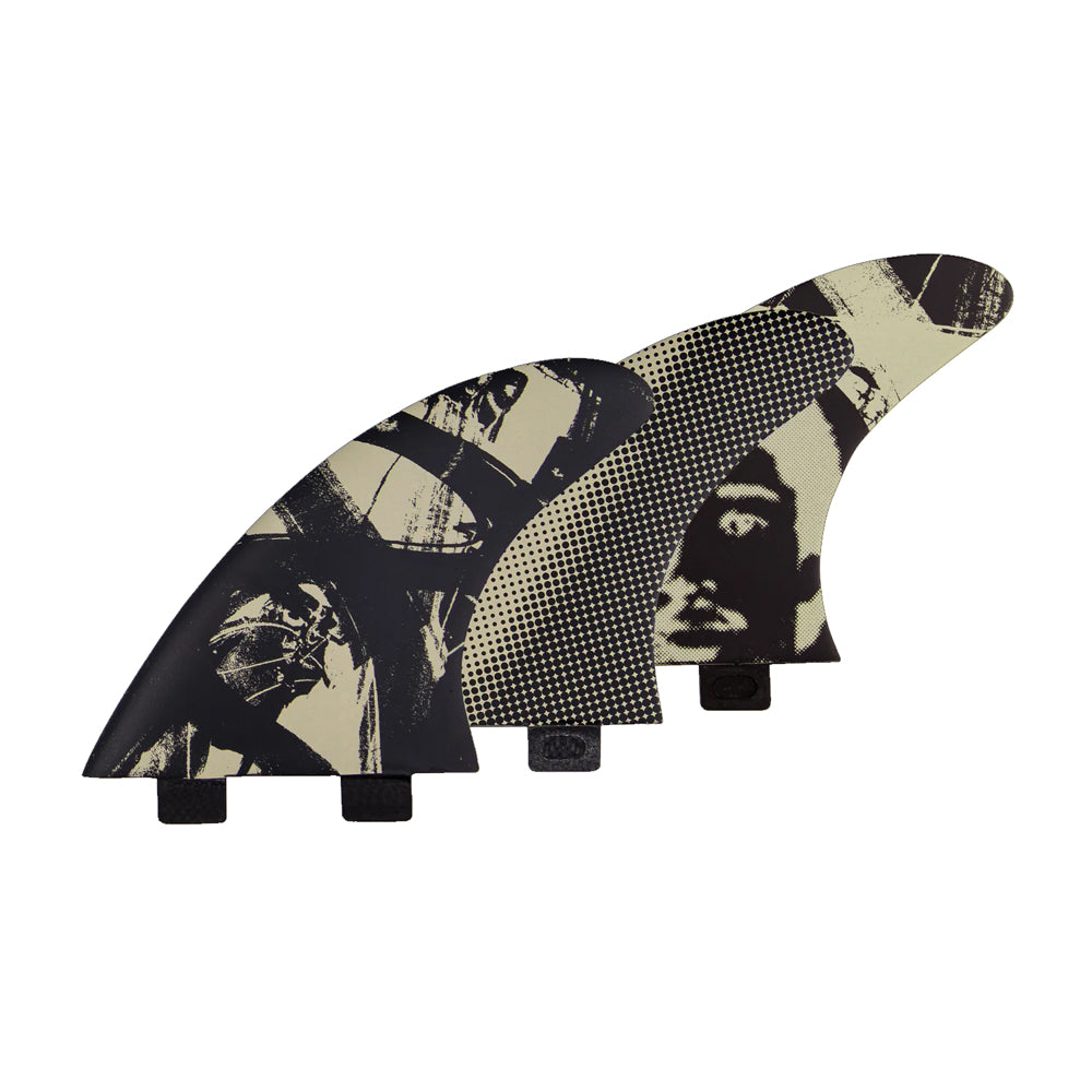 Captain Fin Co - Mikey February Tri - Medium -  Black (FCS)
