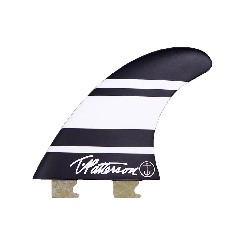 Captain Fin Co - Timmy Patterson Tri - Medium - Black/White (Snap-In / FCS II)