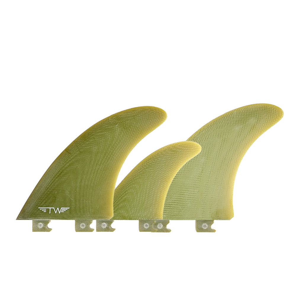 Captain Fin Co - Tyler Warren Twin + Trailer - Large - Olive (Snap-In / FCS II)