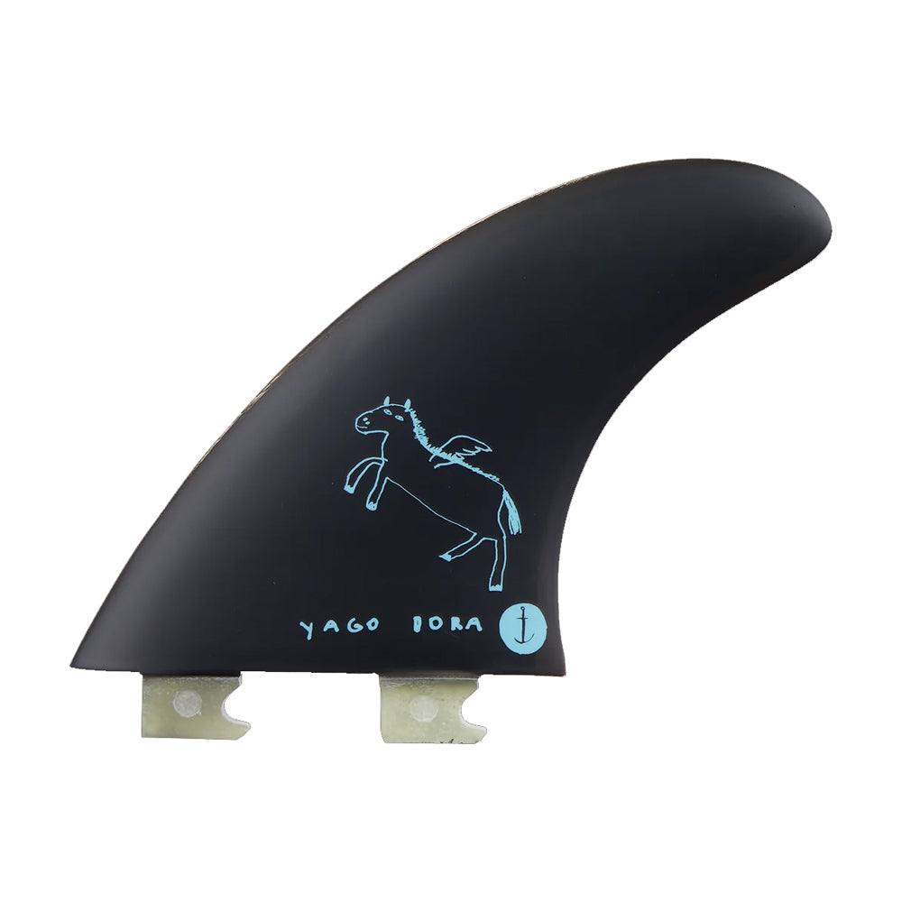 Captain Fin Co - Yago Dora Tri - MD/LG - Black (Snap-In / FCS II)