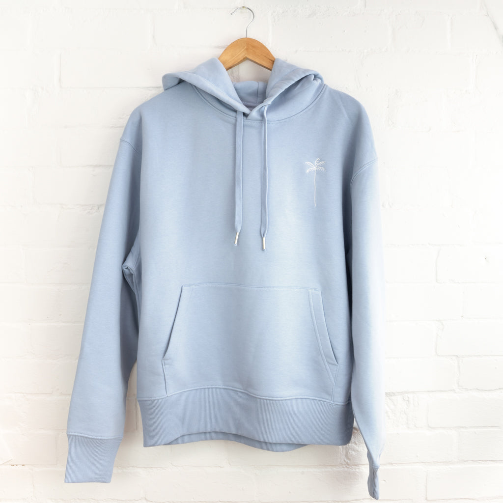 Palm Tree Embroidered Hoodie