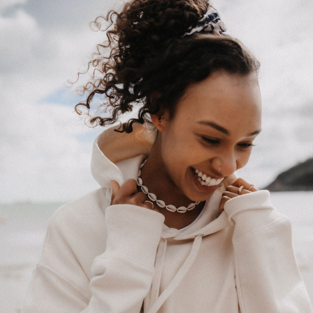 Palm Tree Embroidered Hoodie