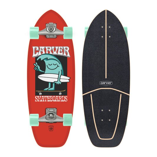 Carver 28" Wavey Davey - C5 Complete Surfskate