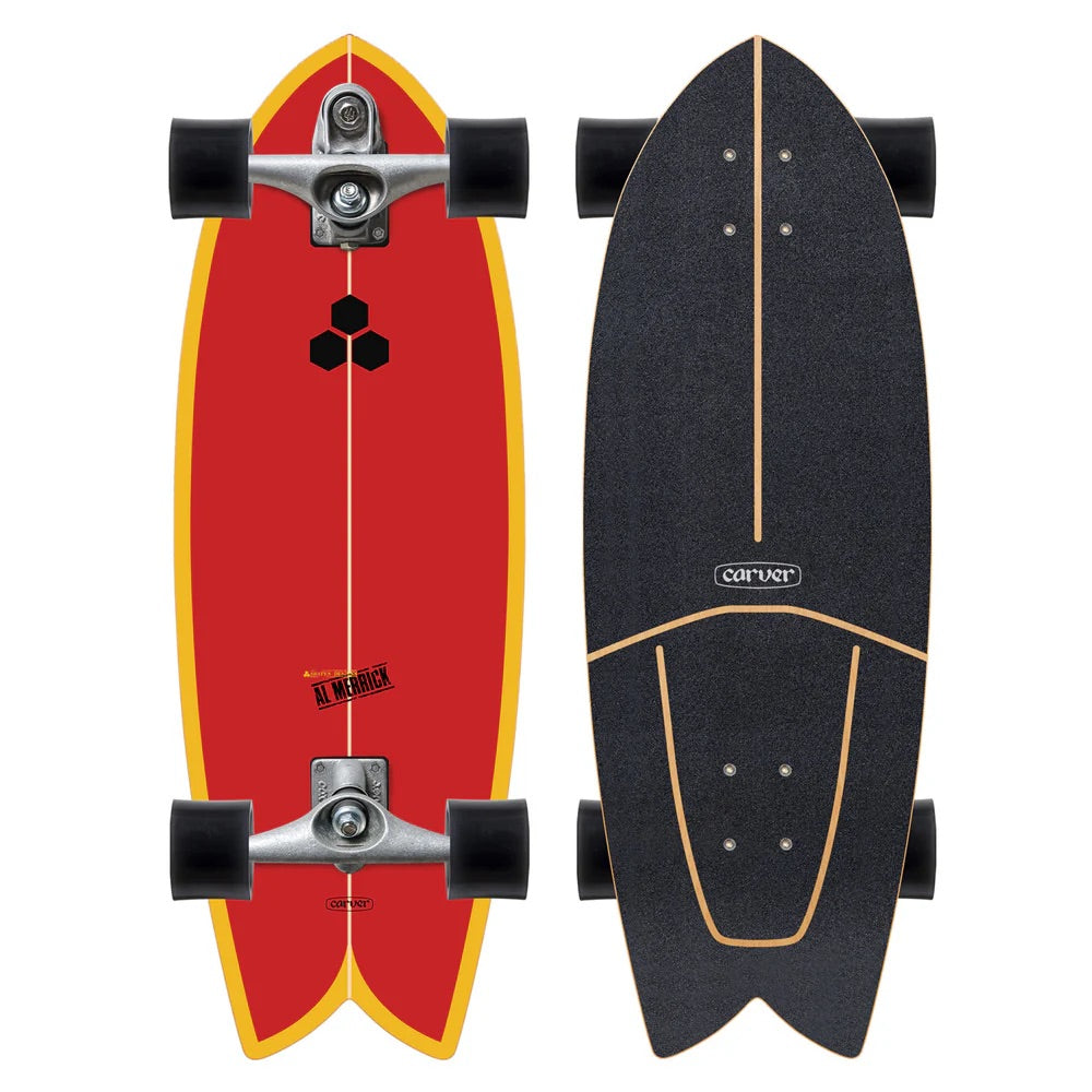 Carver Skateboards - 29.25" Fish - C7 Complete Surfskate