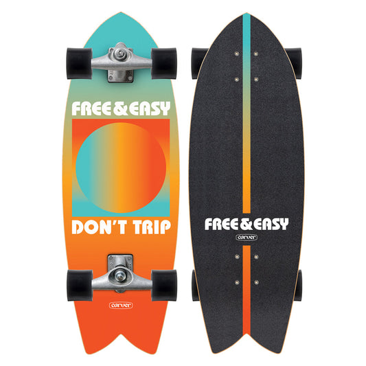 Carver 29.25" Free & Easy Gradient Sun - CX Complete Surfskate