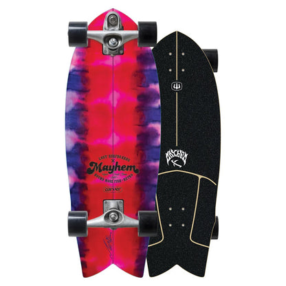 Carver Surfskate - 29.5" ...Lost RNF Retro Tie Dye - C7 Complete