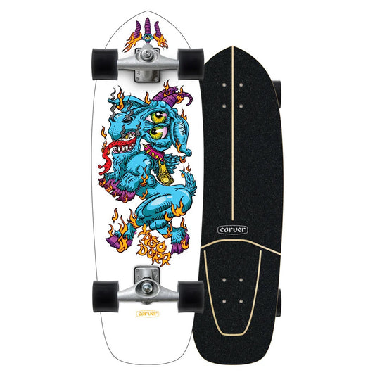 Carver 30.75" Yago Dora Fire Goat - CX Complete Surfskate