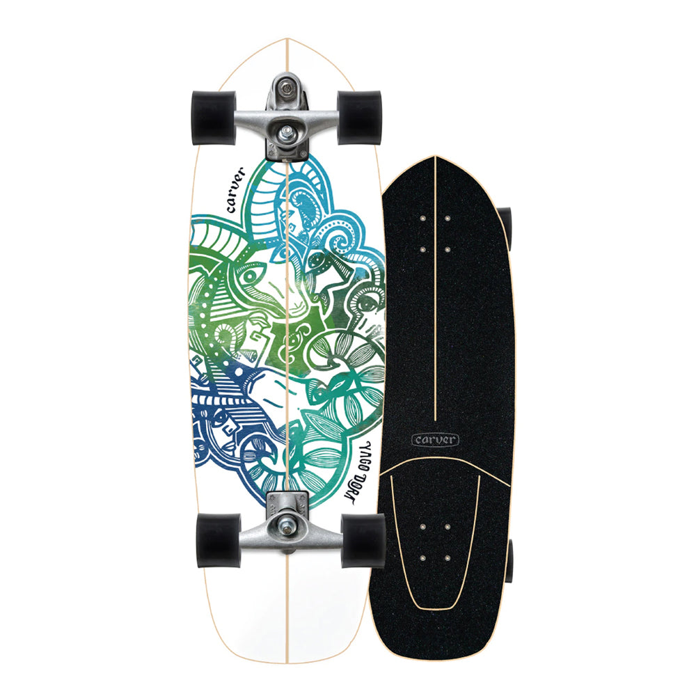 Carver Skateboards - 30.75" Yago Dora Skinny Goat - C7 Complete Surfskate