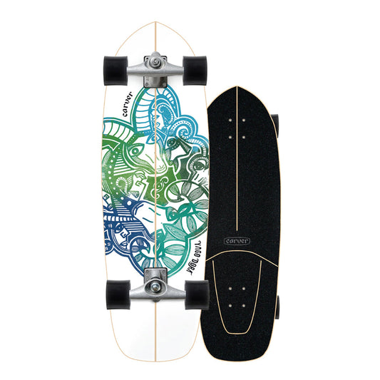 Carver Skateboards - 30.75" Yago Dora Skinny Goat - CX Complete Surfskate
