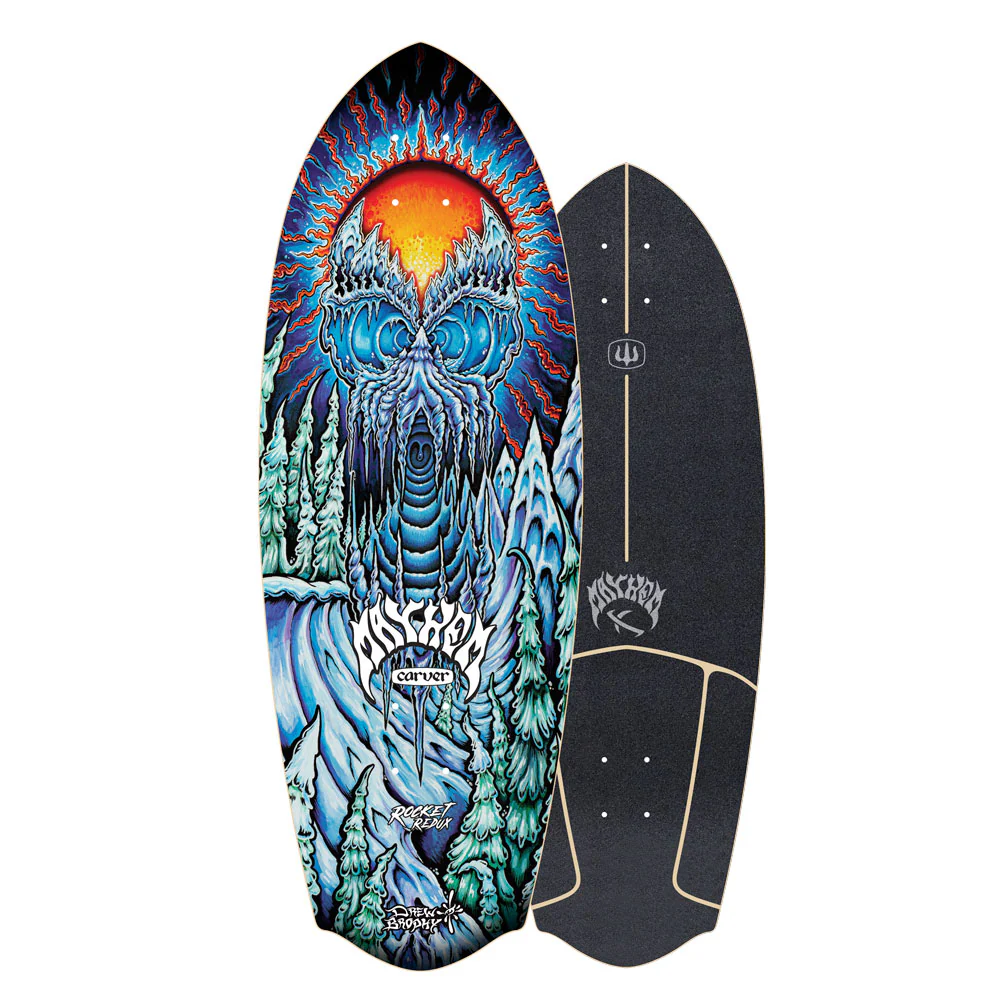 Carver 30" ...Lost Drew Brophy Winter Wave - Deck Only 30" Surfskate