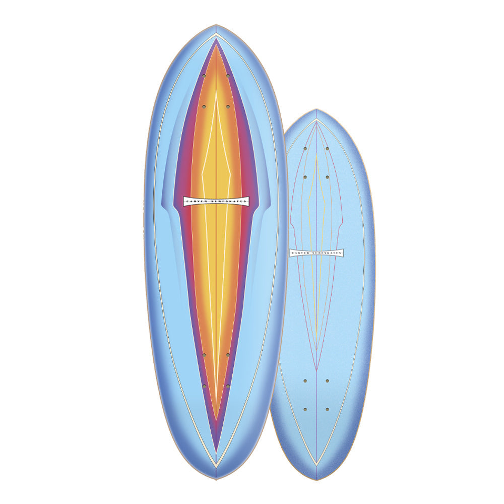 Carver Skateboards - 31" Blue Haze - Deck Only